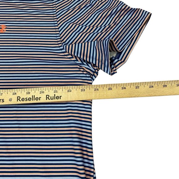 IZOD Mens Polo Golf Shirt-Swingflex-Size XL Striped NWT - Picture 4 of 12